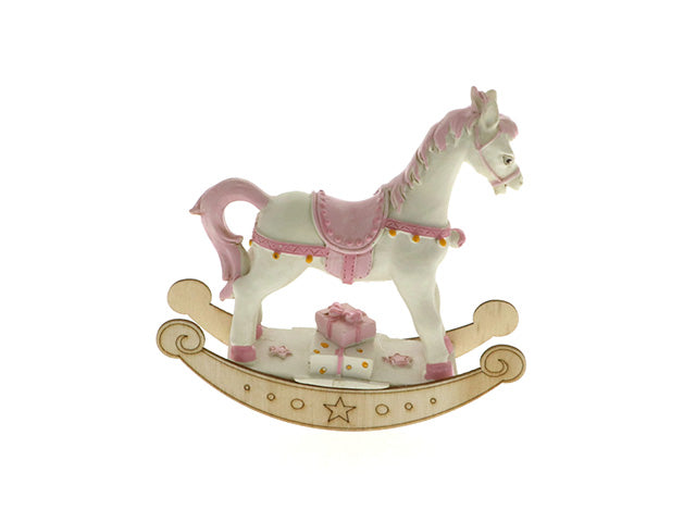 dondolo horse rosa cm12 8049766
