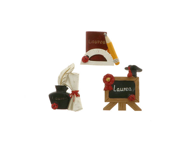 deco' laurea magnete s/3 cm5 049860