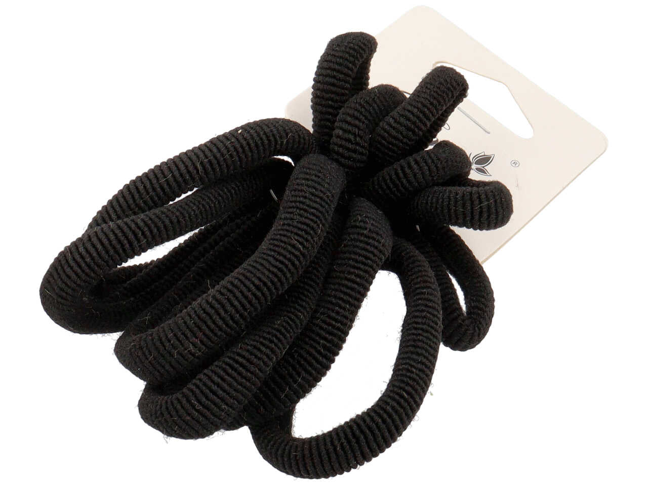 Elastico colore nero - la confezione comprende 6 piu' 6 elastici