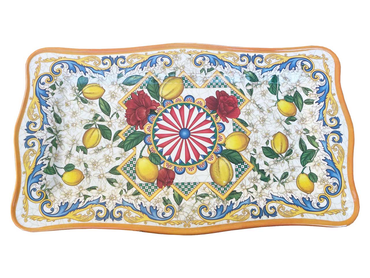 L.sicilia vassoio 48x28cm me-1645-2220