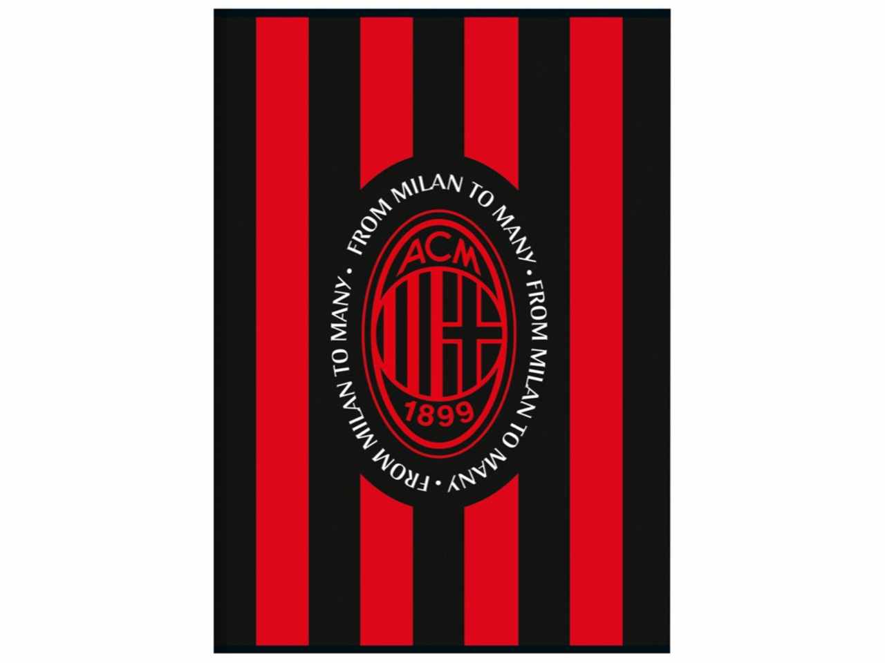 Quaderno milan maxi a4 80gr fogli 80 rigatura C - la confezione comprende 10 quaderni - assortiti