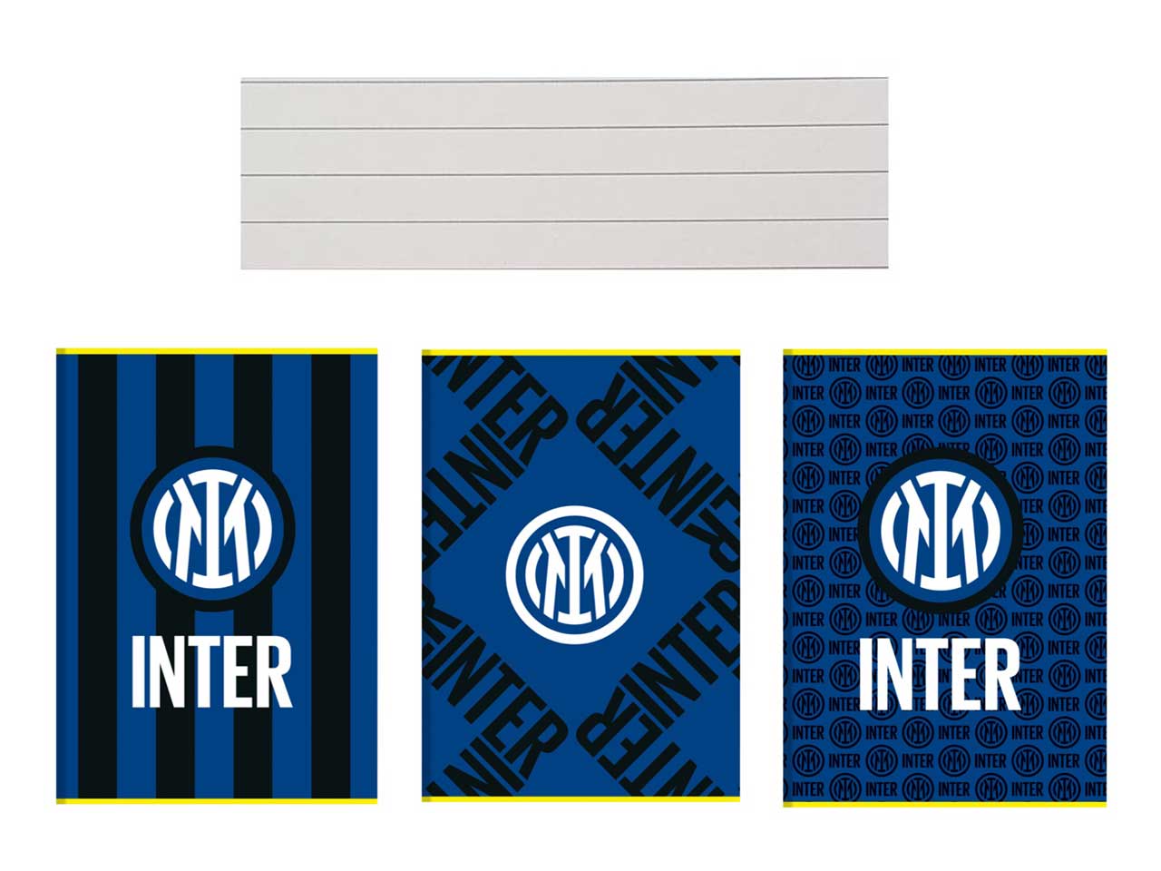 Quaderno inter maxi a4 80gr fogli 80 rigatura 1r - la confezione comprende 10 quaderni - assortiti