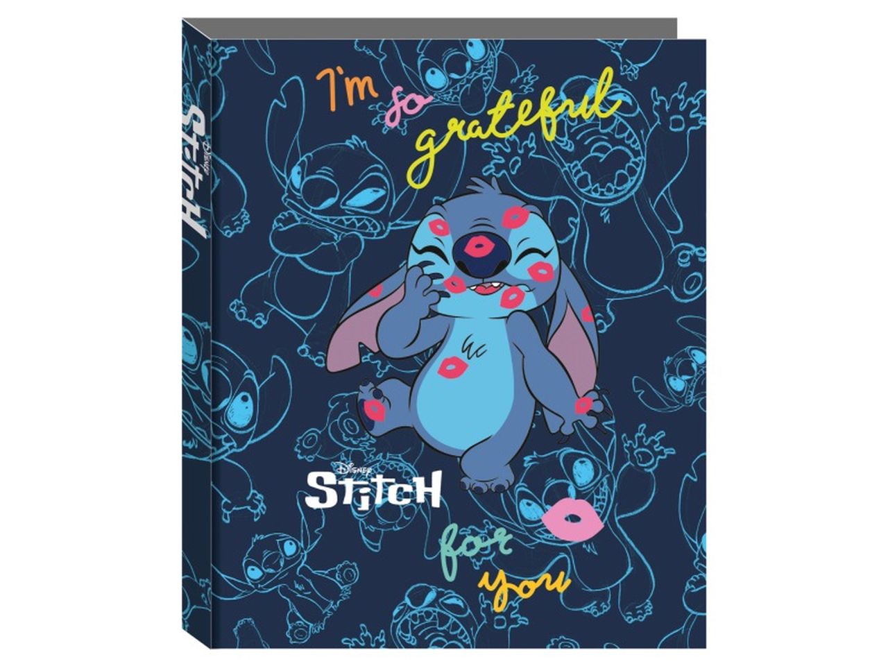 Copertina ad anelli a4 maxi d30 di lilo & stitch