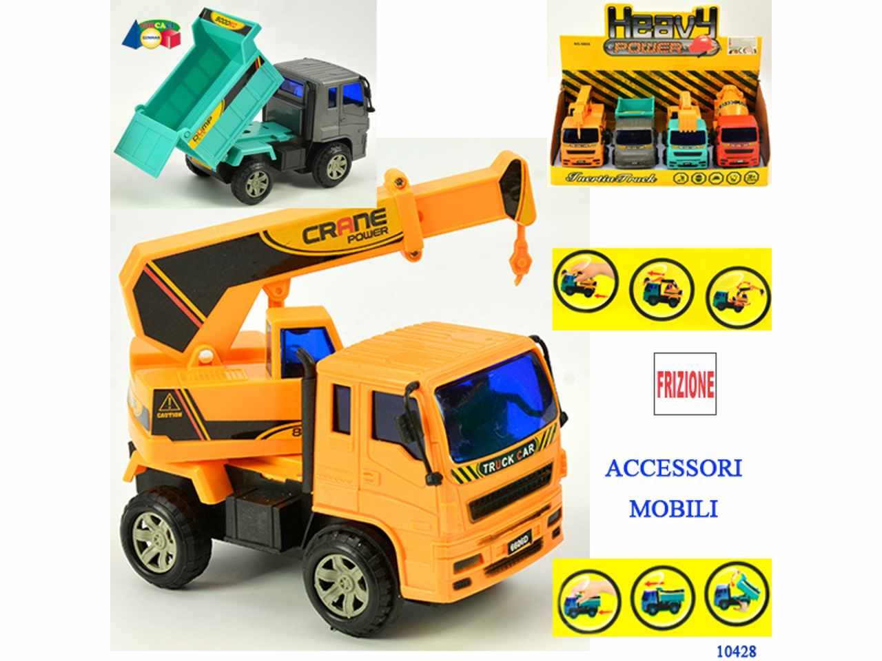 Camion lavoro a frizione c/acc.10428