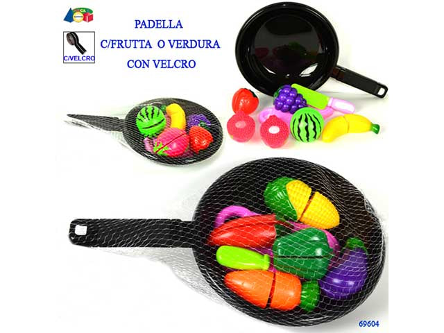 Padella c/frutta e tagliere 69604