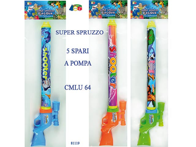 fucile ad acqua 5 spari