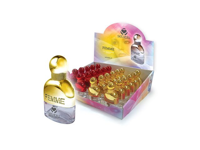 Profumo femme rosso e oro 93415