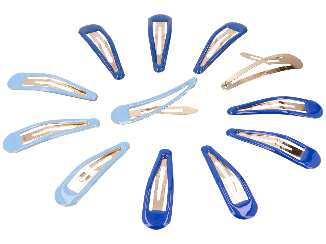 Clic clac 7cm smaltato toni blu cl930/7