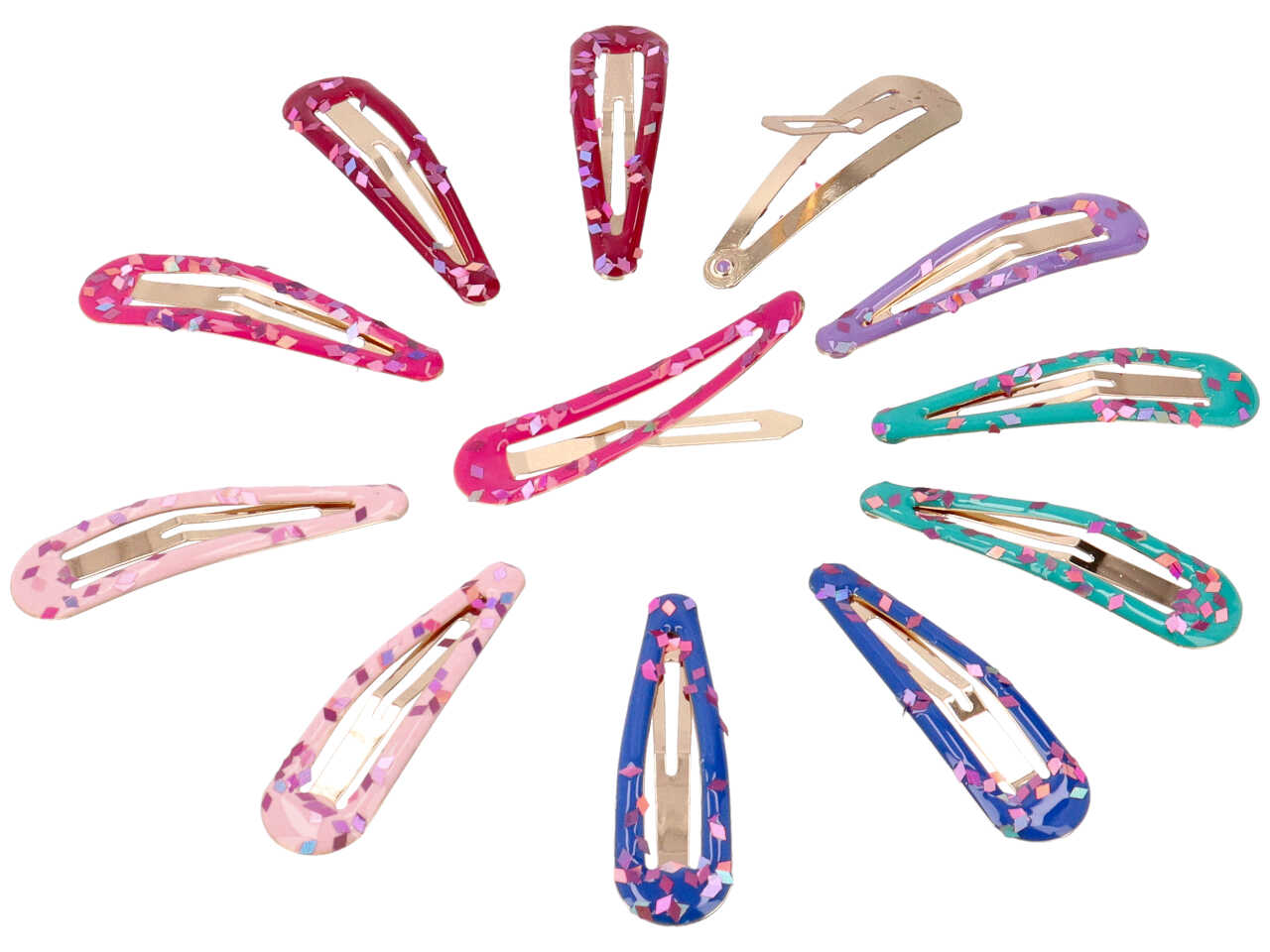 clic clac 6cm c/paillettes cl932/6