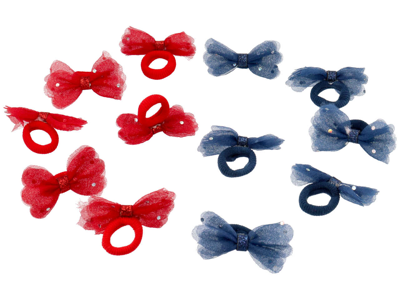 polsino c/fiocco rosso/blu pl915