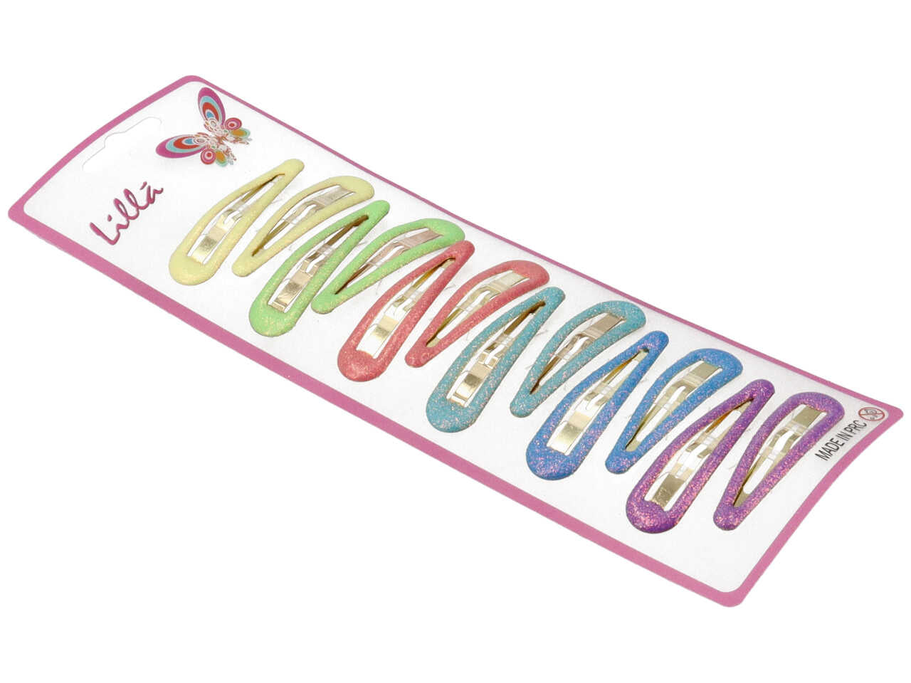 Clic clac 6cm glitter pastello cl1010/6