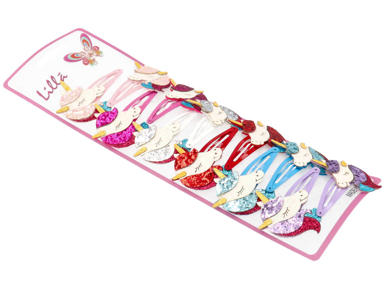 clic clac 5cm c/unicorno glitter fb1020