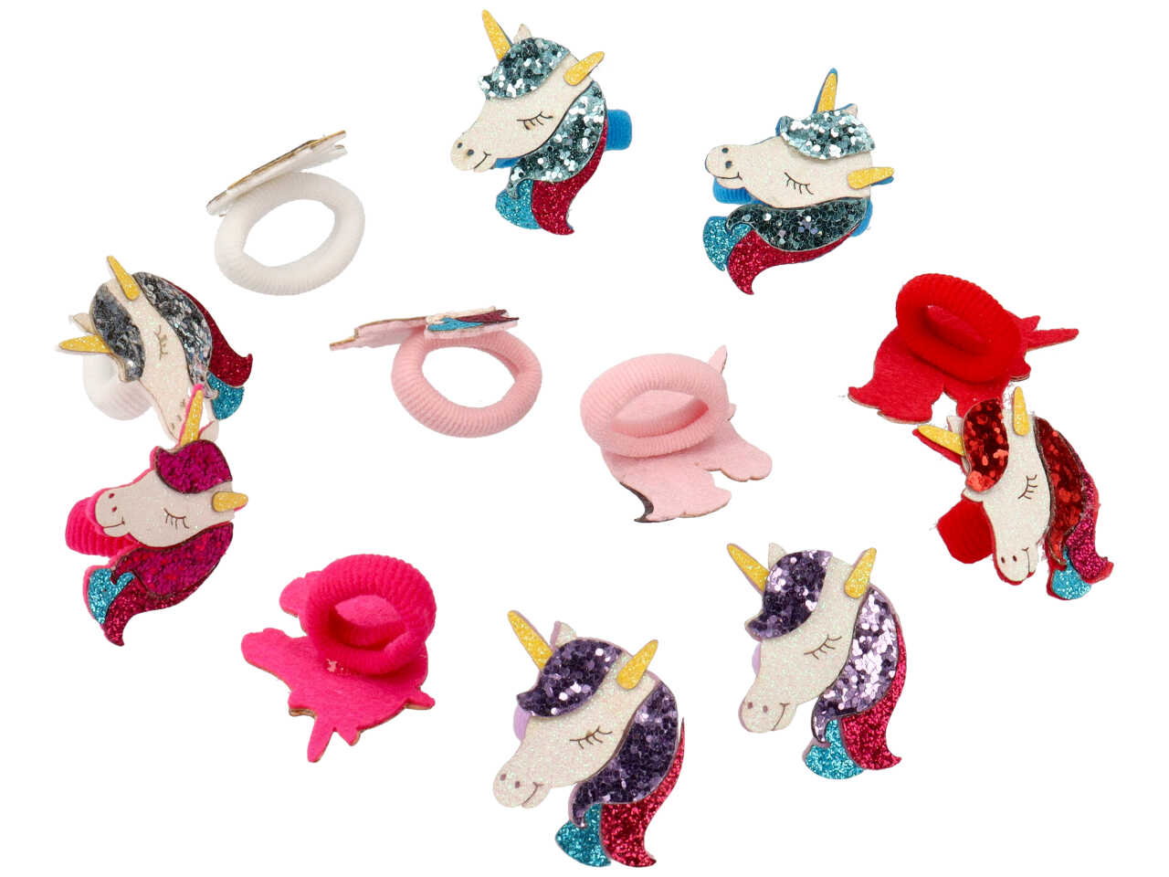 polsino 5cm c/unicorno glitter pl1020