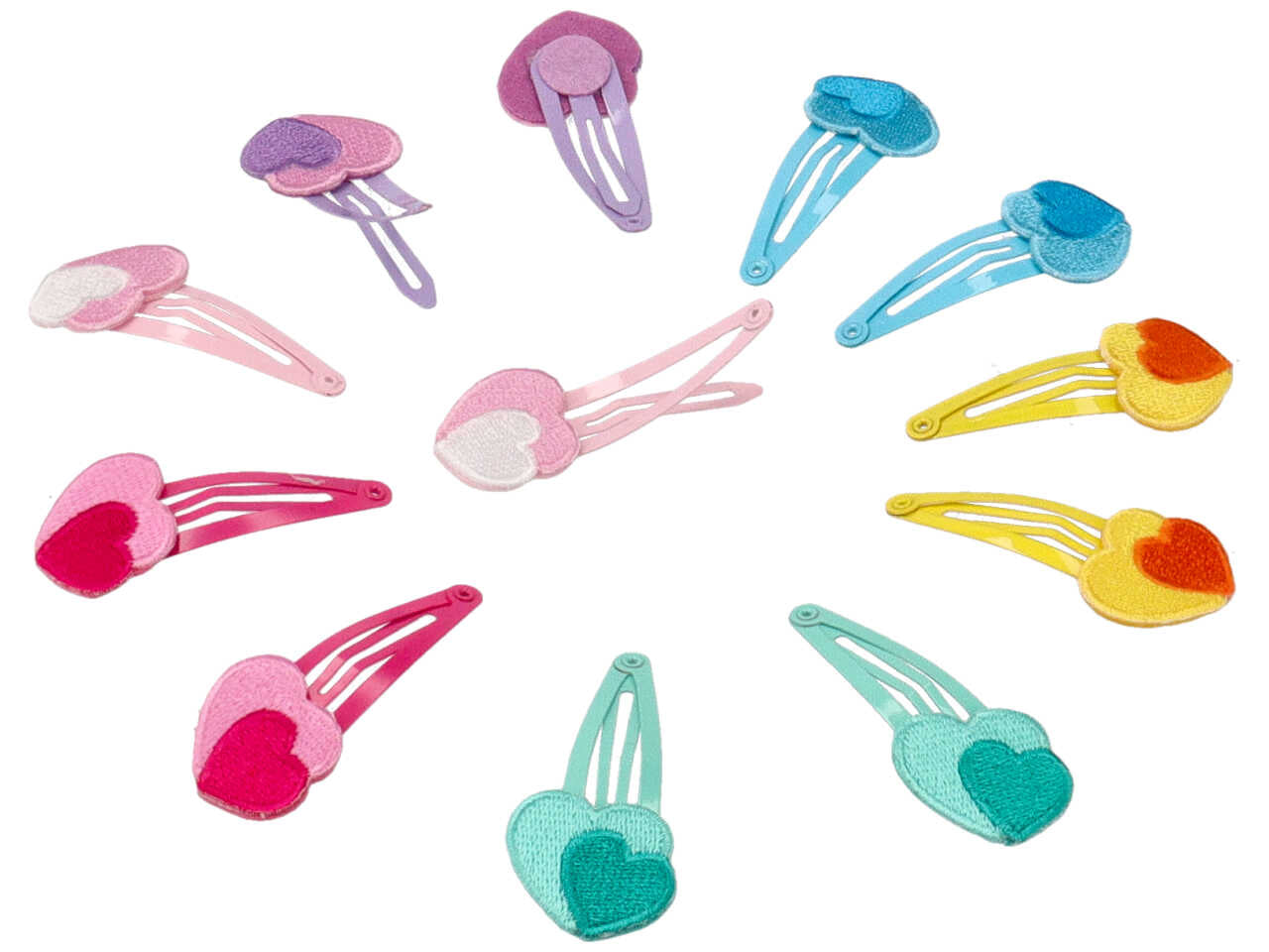 clic clac 5cm c/cuori bicolore fb1035