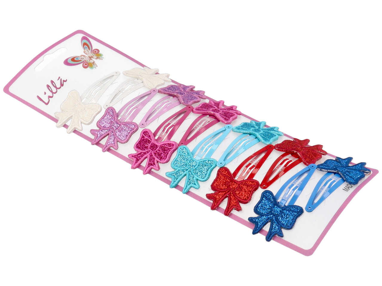 Clic clac 5cm c/fiocco glitter fb1038