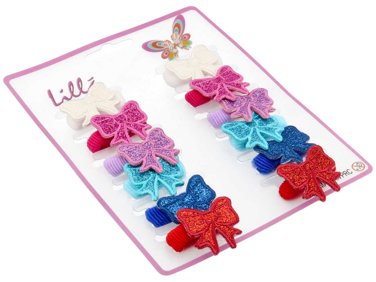 polsino c/fiocco glitter pl1038