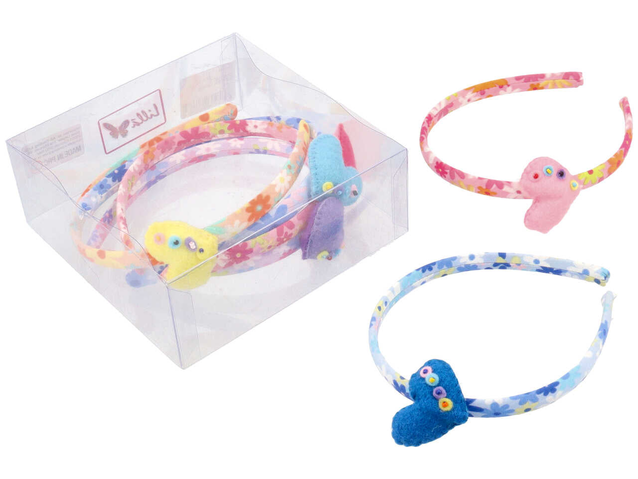 Cerchietto baby colorato c/cuore ch1058