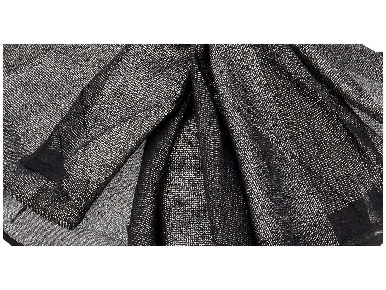 sciarpa nera c/lurex 95x180cm sc3402/n