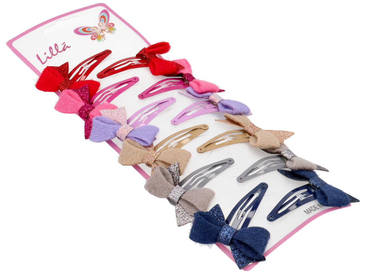 Clic clac c/fiocco glitter fb1110