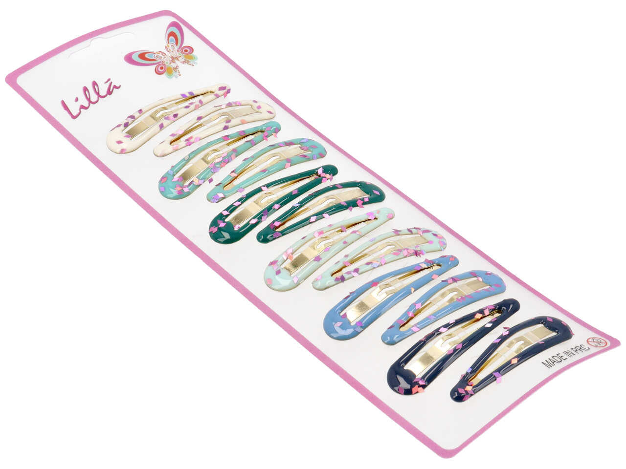 Clic clac 6cm c/paillettes cl1120/6