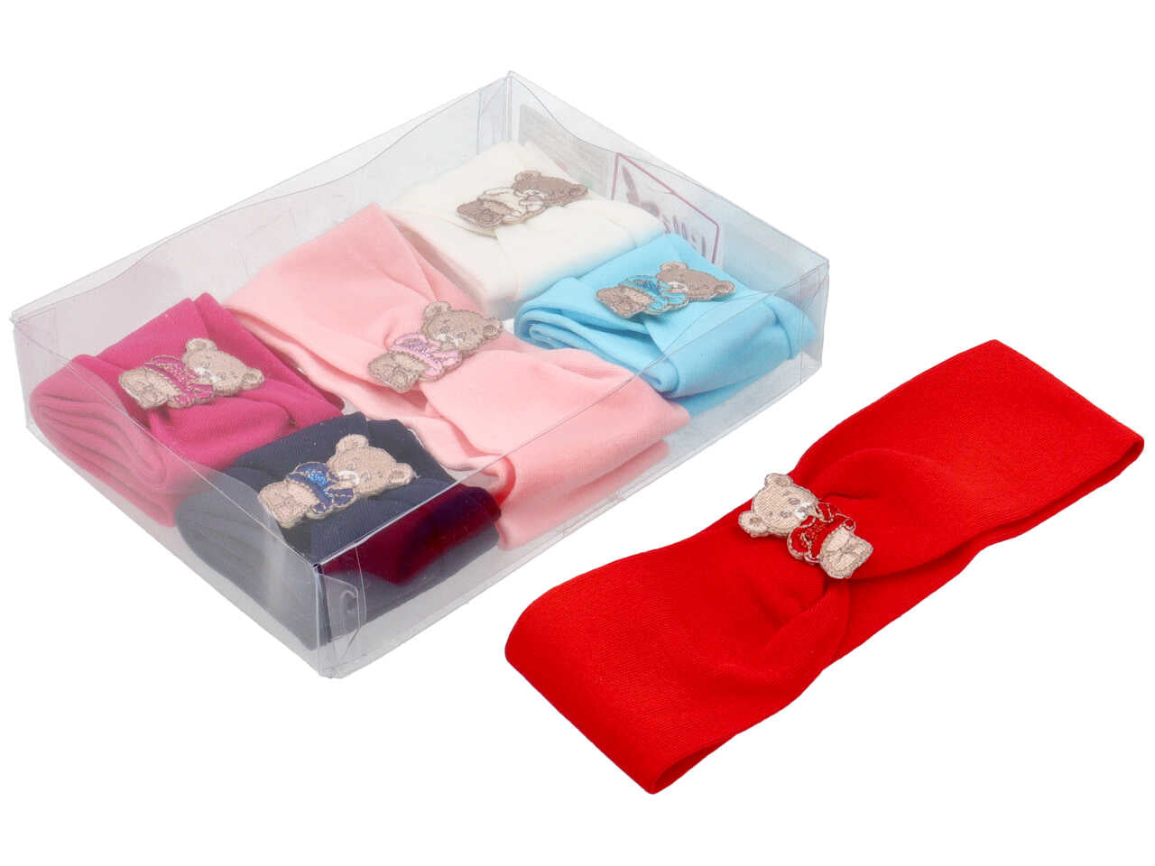 fascia baby c/orsetto glitter fs1135