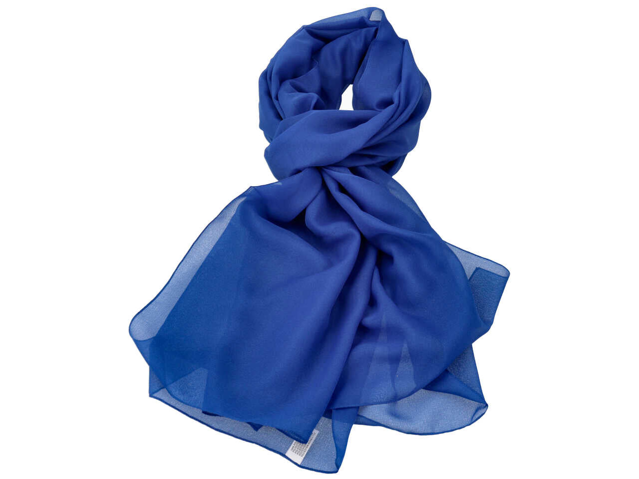 Stola da cerimonia 80x200cm colore blu nr.194 100% poliestere