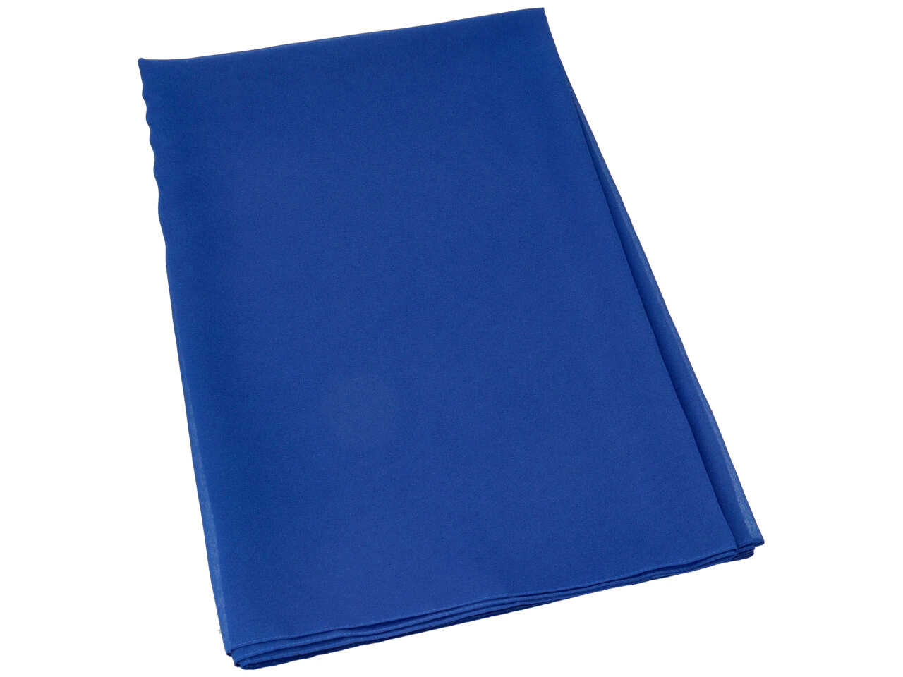 Stola da cerimonia 80x200cm colore blu nr.194 100% poliestere
