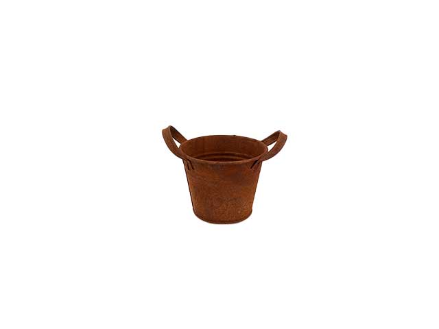 Cache pot c/manico met.d.10xh.8 mt0452