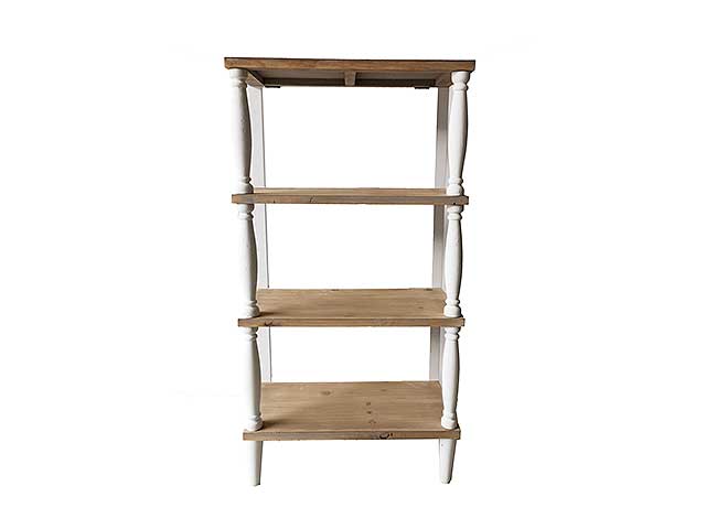 Scaffale in legno 60x31xh115cm mbi160