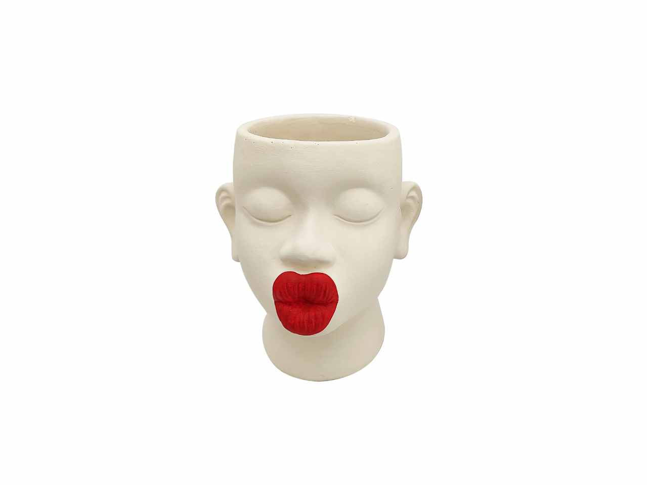 Vaso testa mandabaci 16x15,5xh18 47166r