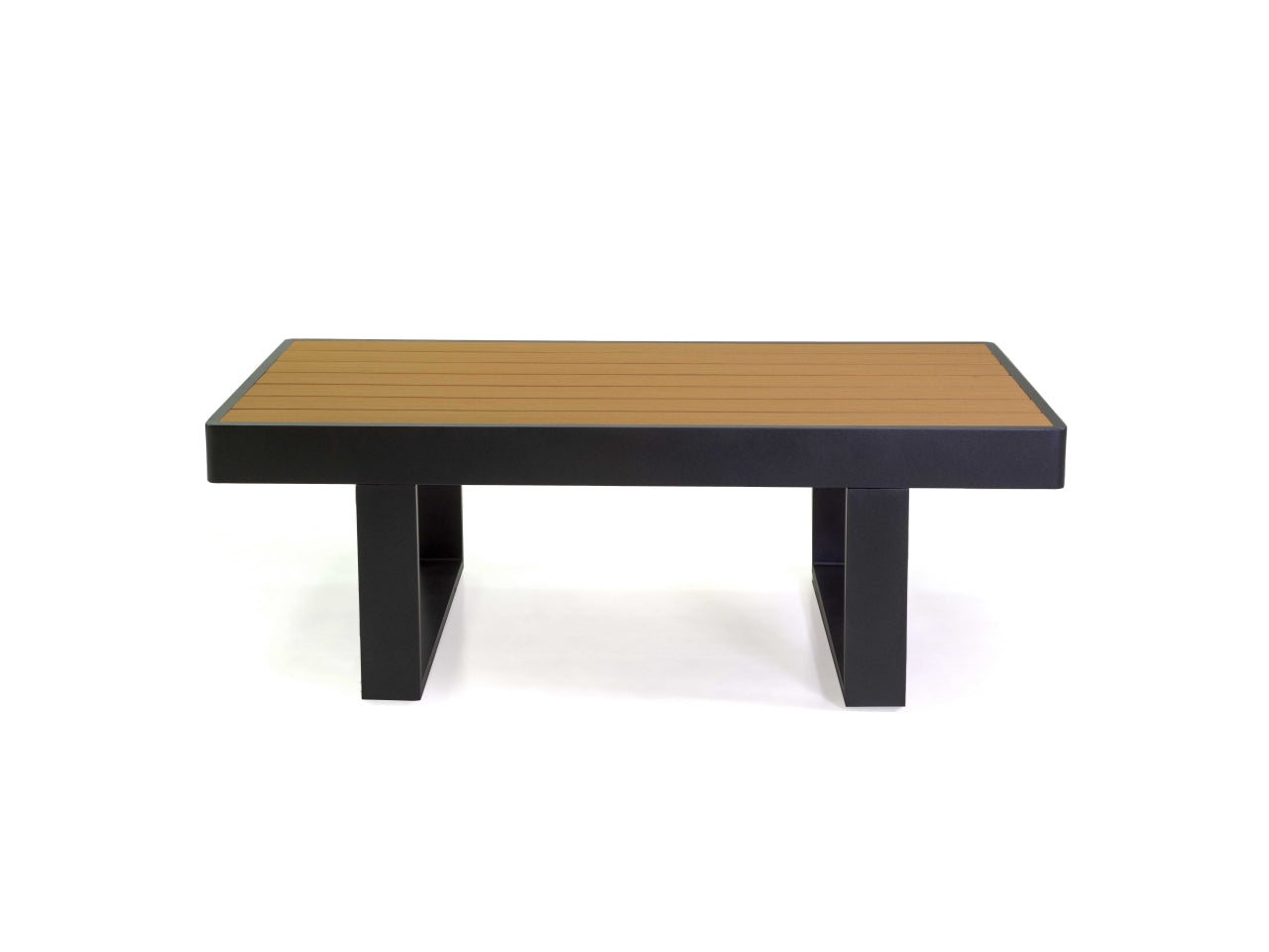 Salotto in alluminio blaine colore antracite 3 posti