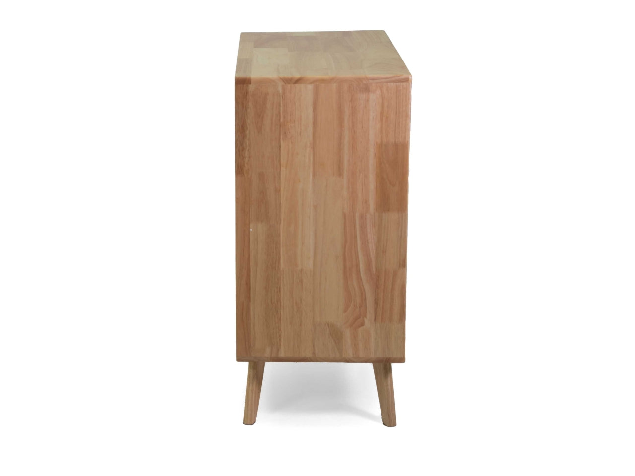 Mobiletto legno mantra 1 anta + 3 casset ti naturale 74,5x35h75cm