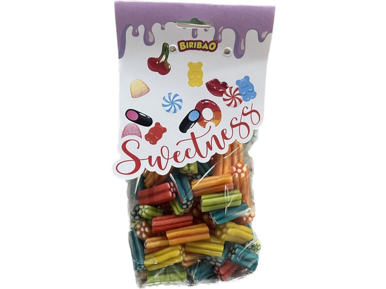 Biribao tronchetti frutta assortito 350gr