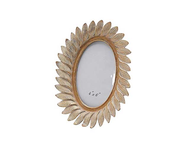 porta foto ovale 23x18cm petali 713949,51