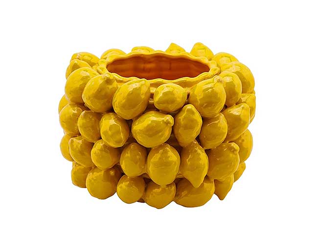 Vaso chakra limoni h22xd31cm 016194