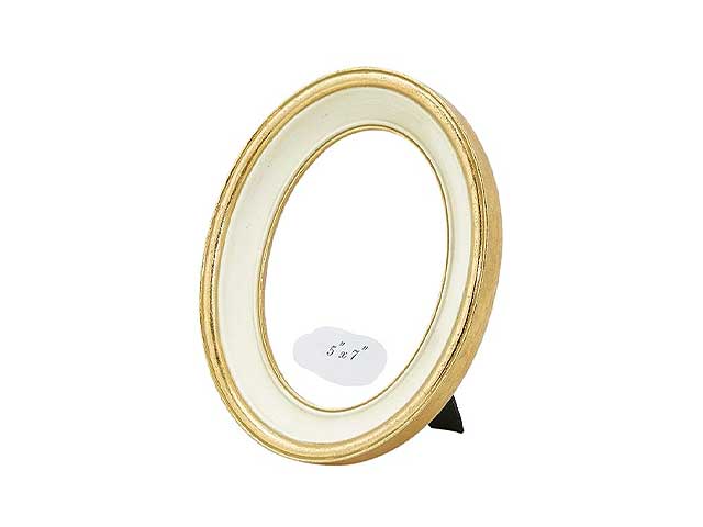 Porta foto ovale 23x19cm oro 713760,04