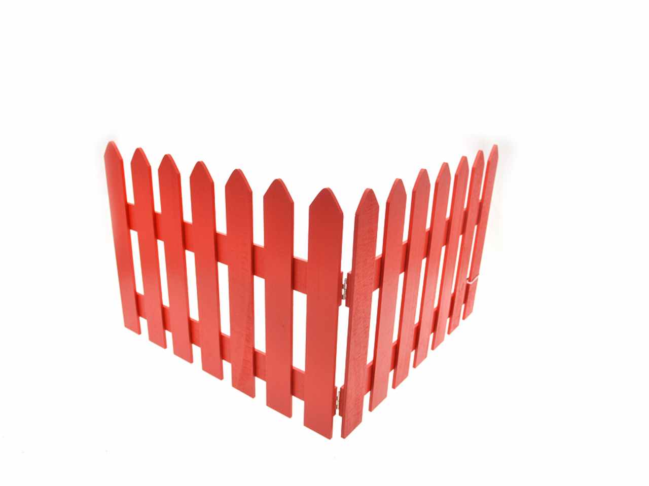 Recinto in legno rosso per base albero