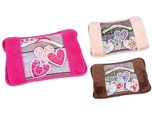 Borsa acqua calda elett.cuori 5016443