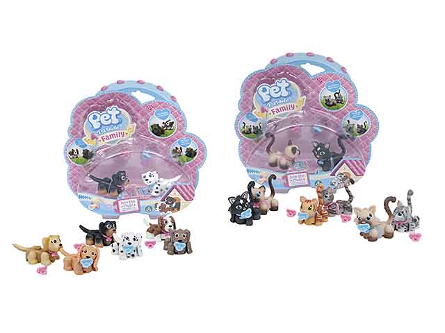 Pet parade family 2 babies ptf05010 $