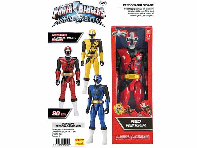 Power rangers ninja steel pers.giganti pwn03000