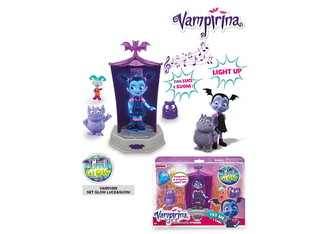 vampirina set glow lucesuoni vam01000$
