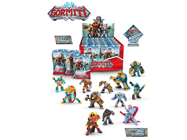 Gormiti mini pers.5cm cdu24 grm00000