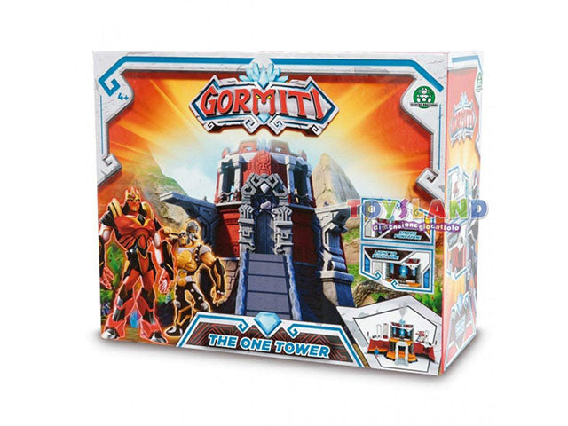 Gormiti one tower playset c/pers.grm11000 $