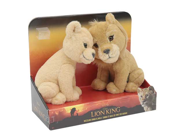 re leone peluche simba e nala lnn02000 $