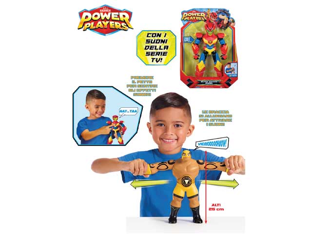 Power players personaggi 25cm  pww02000 $ §