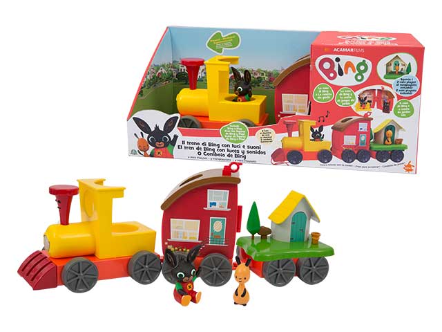 Bing treno playset music c/per bng21000