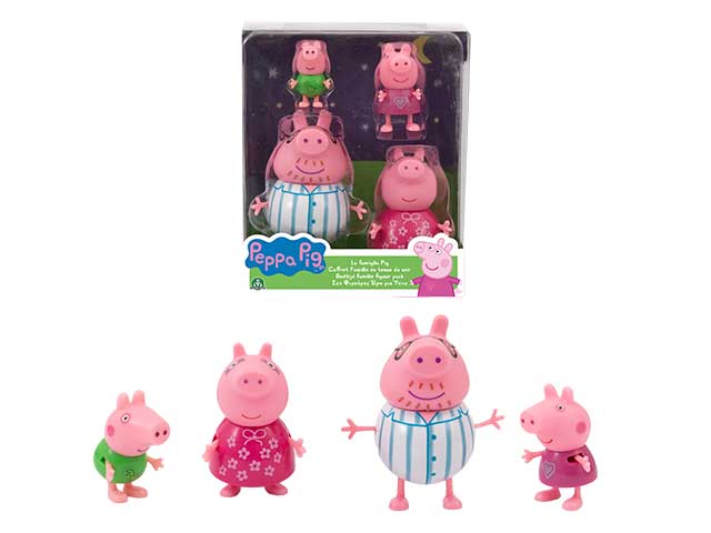 Peppa pig set famiglia refresh ppc75000