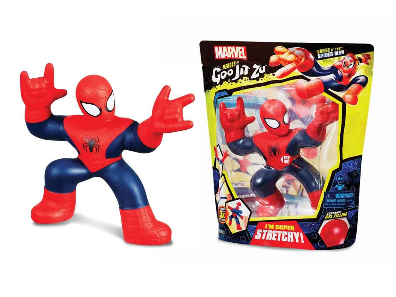Goo jit zu spiderman 20 cm gjt06000