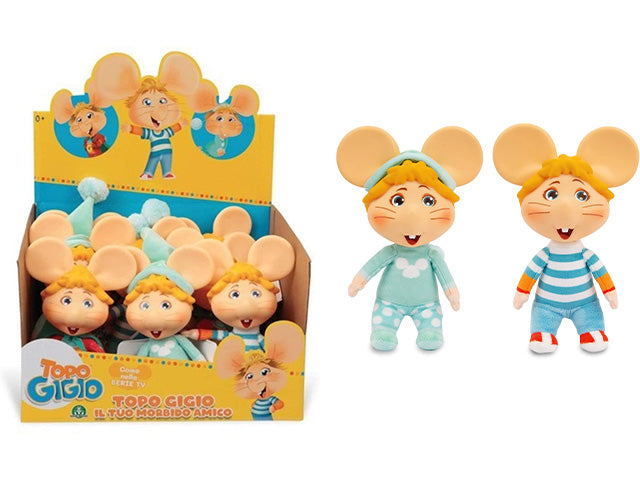 Peluche topo gigio 18cm tpg06101