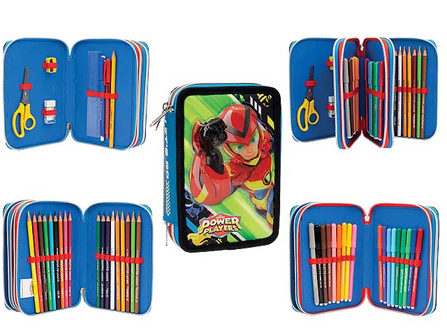 Astuccio 3 cerniere power players
